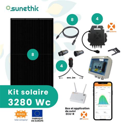 kit panneau solaire français.